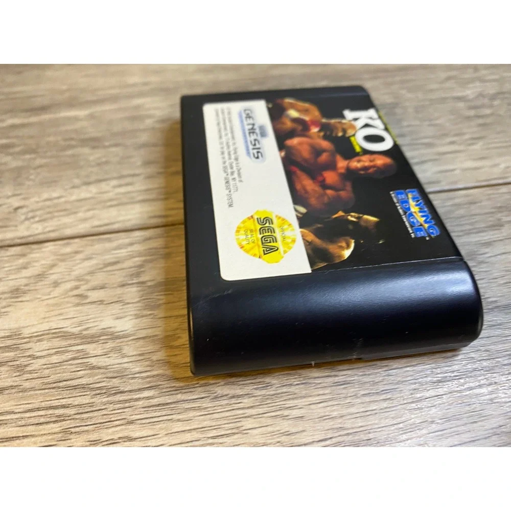 George Foreman's KO Boxing Sega Genesis‎ CIB Complete with Manual Flying Edge